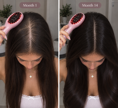 Red & Blue Light Therapy Scalp Massage Comb