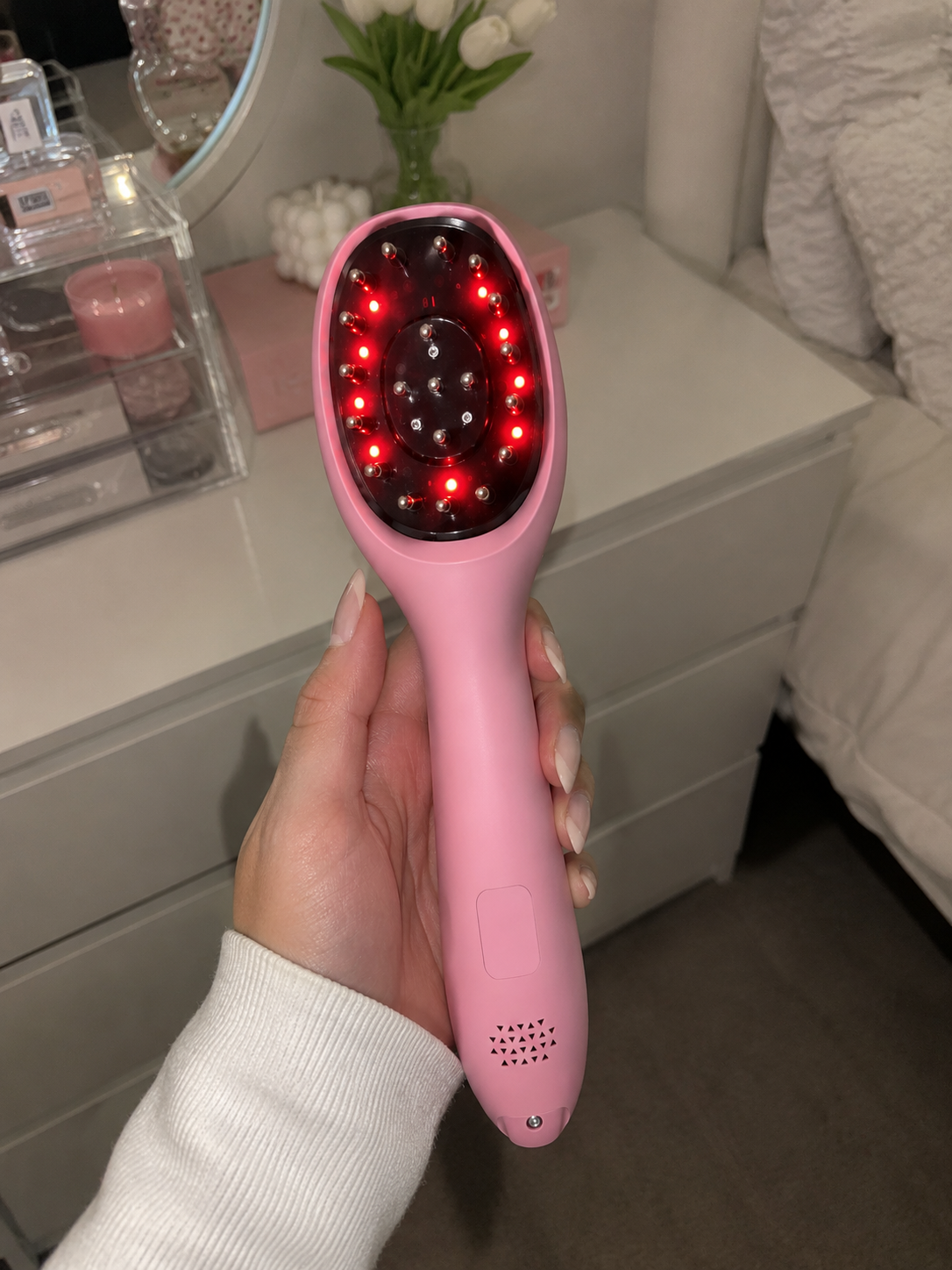 Red & Blue Light Therapy Scalp Massage Comb