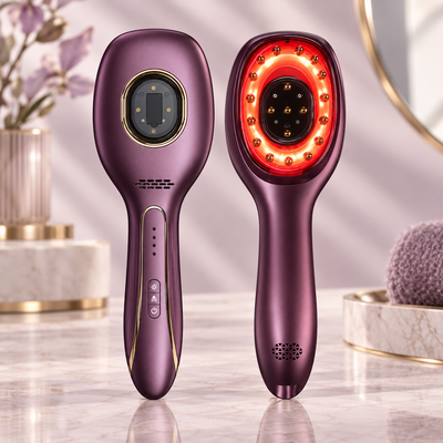 Red & Blue Light Therapy Scalp Massage Comb